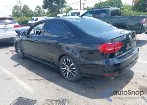 2015 Volkswagen Jetta 1.8T Sport из США, поврежденный, VIN 3VWD17AJ1FM320235